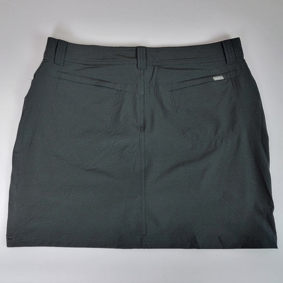 Eddie Bauer Black Adventurer 2.0 Active Hiking Skirt/Skort Sz 12 - Picture 3 of 14